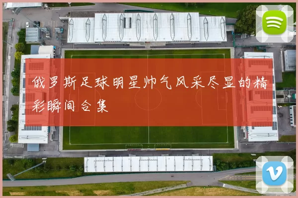 俄罗斯足球明星帅气风采尽显的精彩瞬间合集